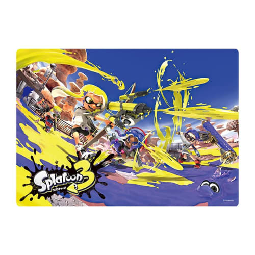

[Mitsubishi Pencil] Splatoon 3 Подложка размер B5