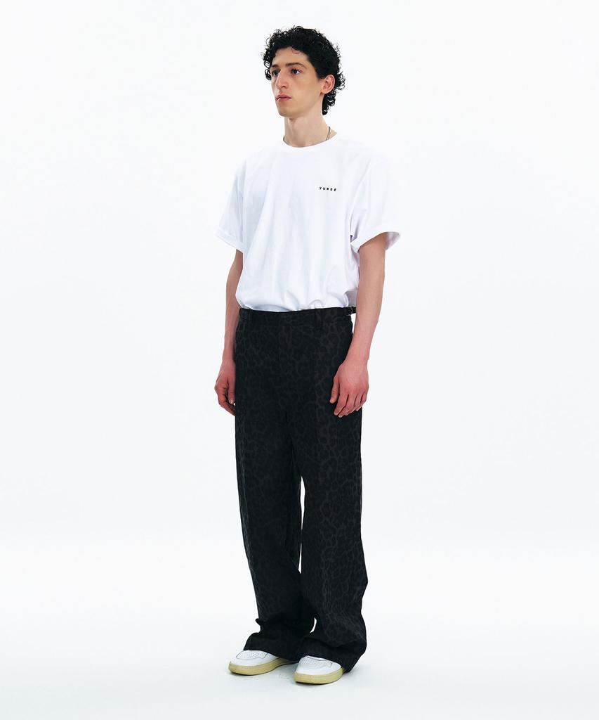 Yunse Wide Leopard Pants (Leopard)