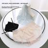 Women's Summer Thin Ice Silk Cotton Crotch Breathable Non Trace Middle Waist Triangle Briefs