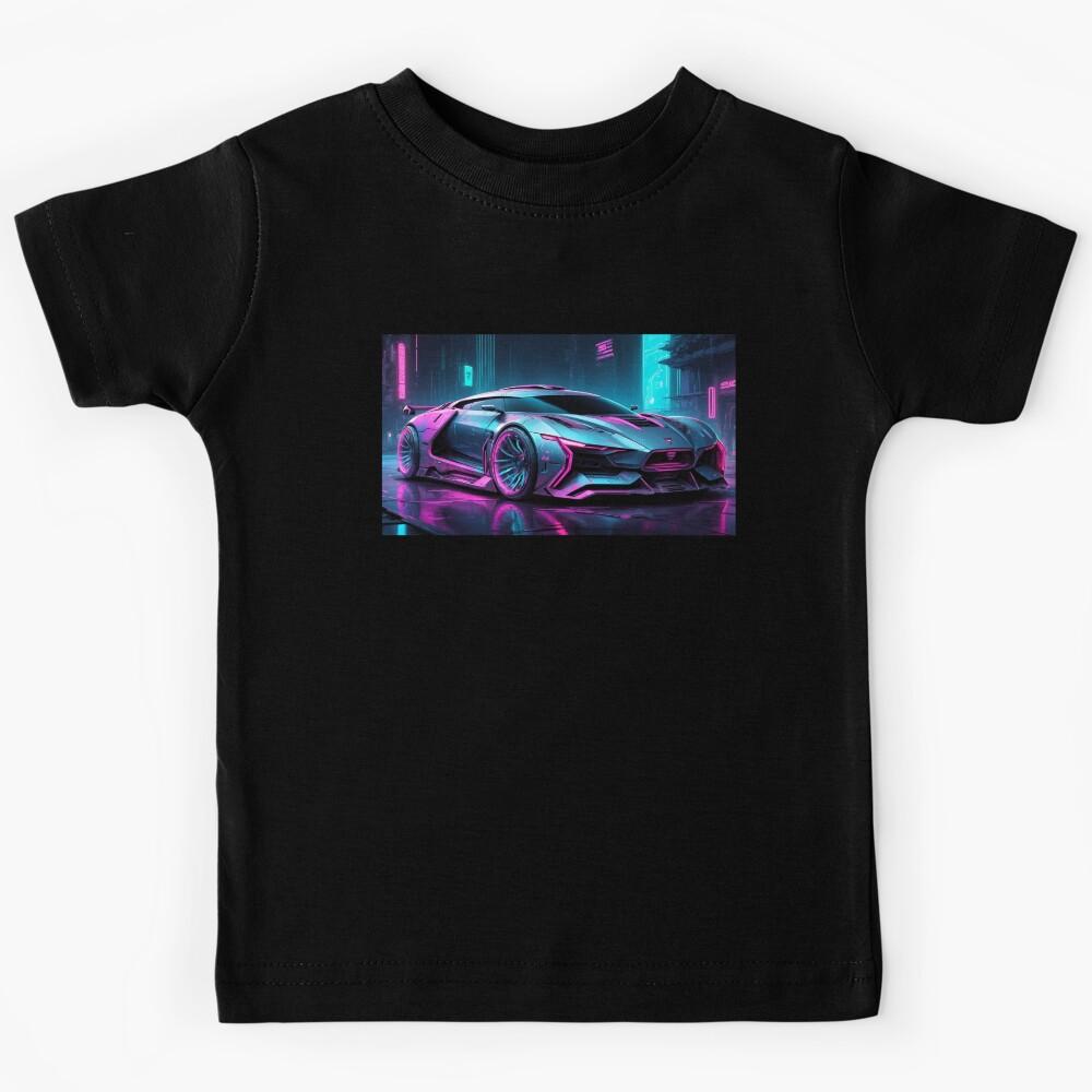 Futuristic Sports Car Kids T-Shirt 140
