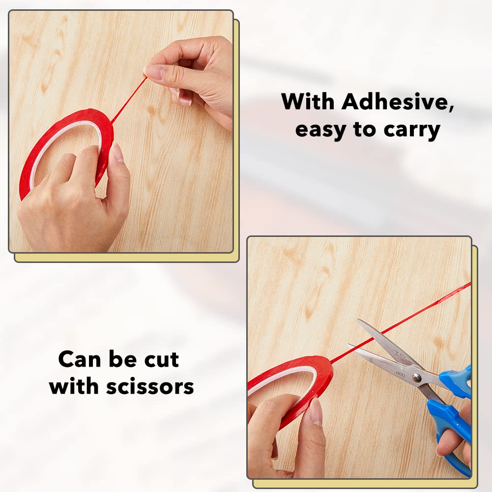 SUPERFINDINGS 9 Rolls Fingerboard Stickers Finger Markers for Cello Width 3mm Cello Finger Stickers Violin Finger Tape for Fretboard Note Positions