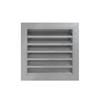 6/8/10/12inch 201 Stainless Steel Square Vent Grille Exterior Wall Exhaust Vent Exhaust Ventilation Window Ventilation Cover