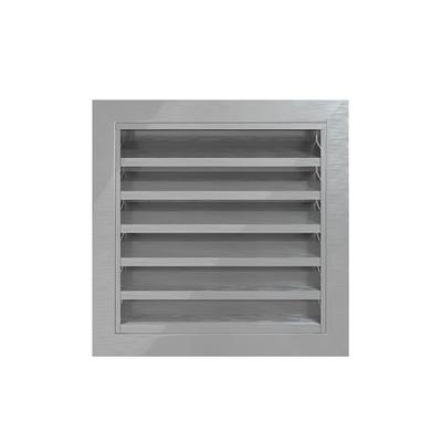 6/8/10/12inch 201 Stainless Steel Square Vent Grille Exterior Wall Exhaust Vent Exhaust Ventilation Window Ventilation Cover