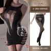 Love lingerie sexy plus size mesh open crotch free hip wrap passion temptation flirting bed suit