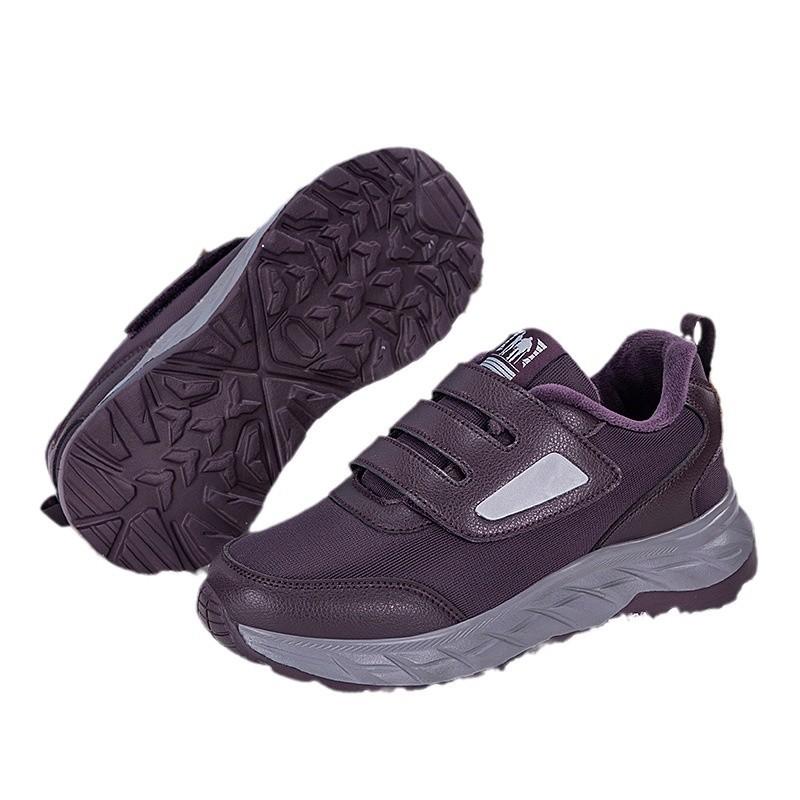 Winter cotton loose and lightweight mother shoes walking shoes comfortable and warm elderly shoes middle-aged and elderly sports shoes men's and wom