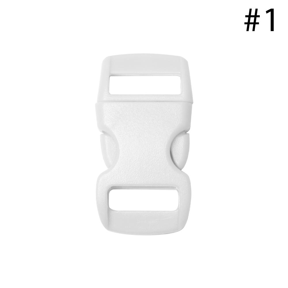 Kunststoff 3/8" 10mm Paracord Armband Zubehör Gurtband Outdoor Werkzeug Hundehalsband Riemen Camp Tasche Teile Seitenverschluss