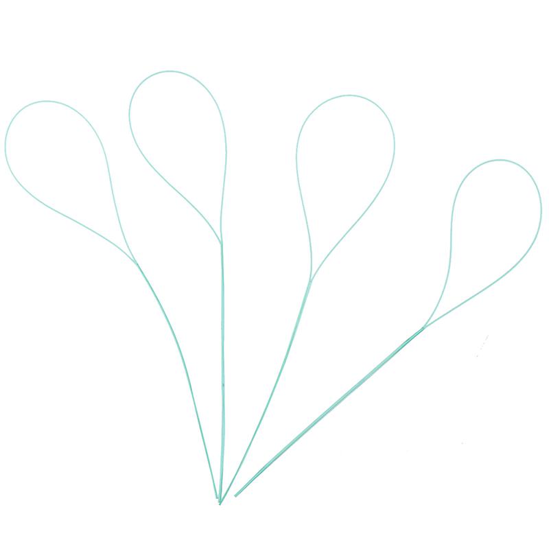 50Pcs Dental Floss Threaders Teeth Holder Between Orthodontic Braces Bridge Hilo