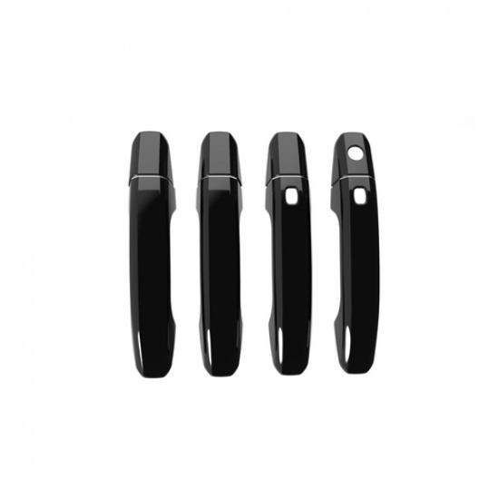 Bright black Side Car Door Handles Cover 8pcs For Chevrolet Colorado -2026