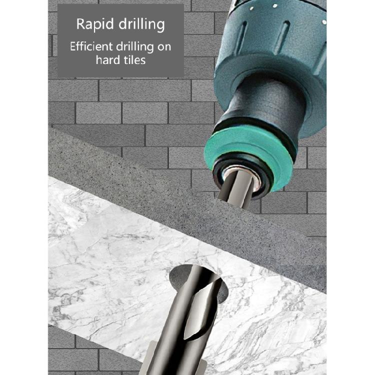 Oblique Head Eccentric Drill Bit for Repair Work Accurate Tile Drilling Bit