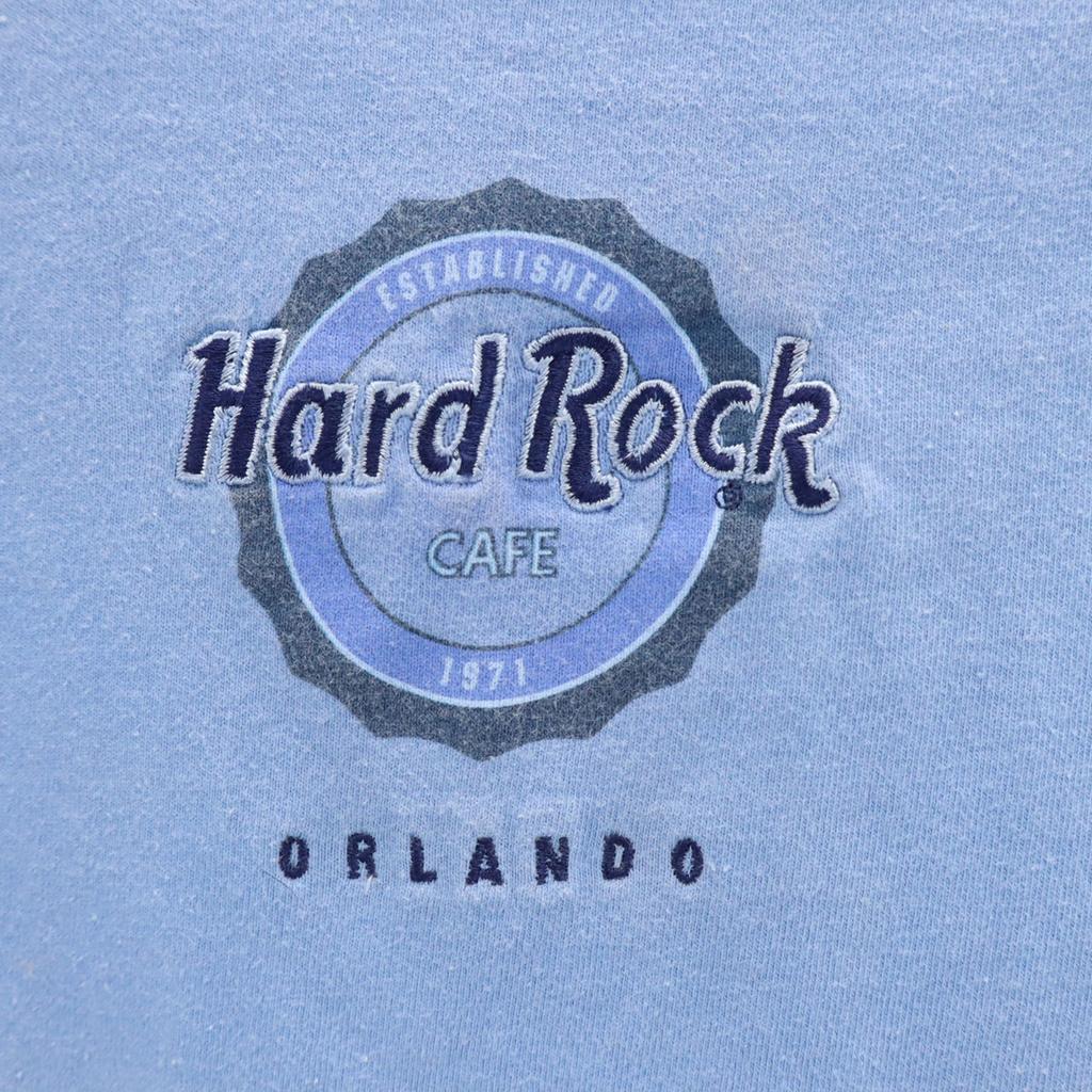 Hard Rock Cafe Made In USA Short Sleeve T-shirt S Blue Women Used