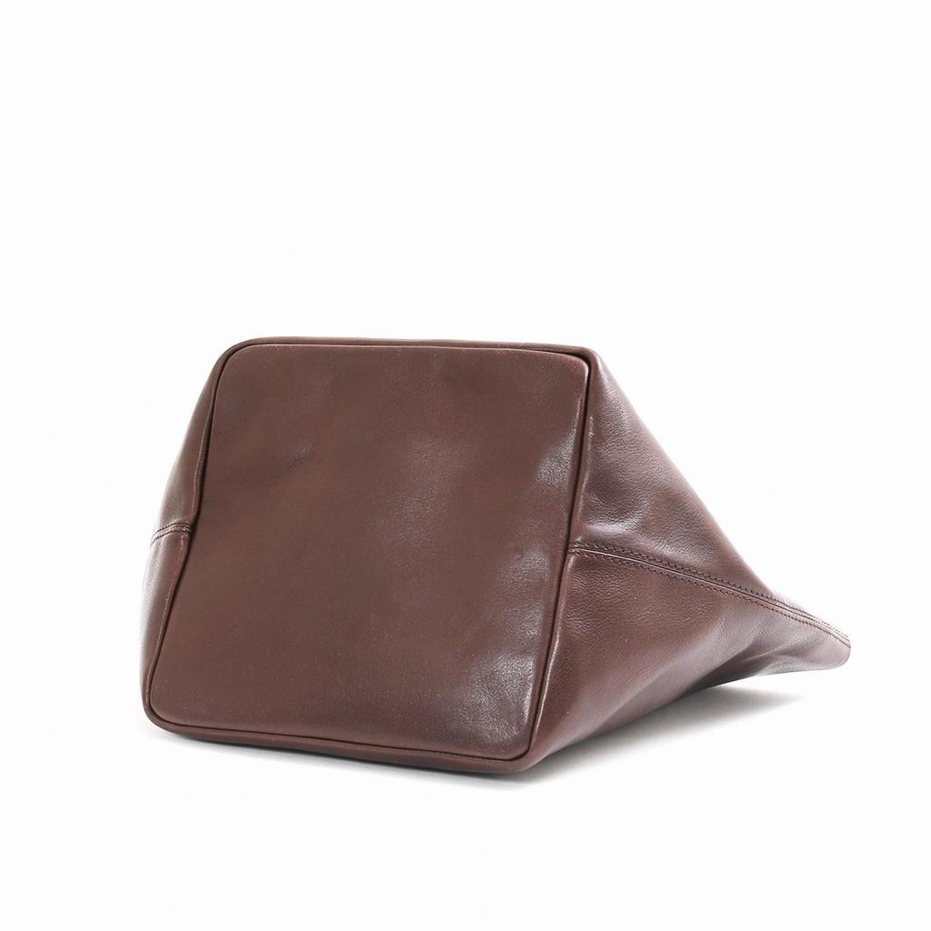 LEATHER CRAFT COMPANY Mini Sac Cabas, Cuir Italien, MINIMAL LMM-1006 (Marron clair)