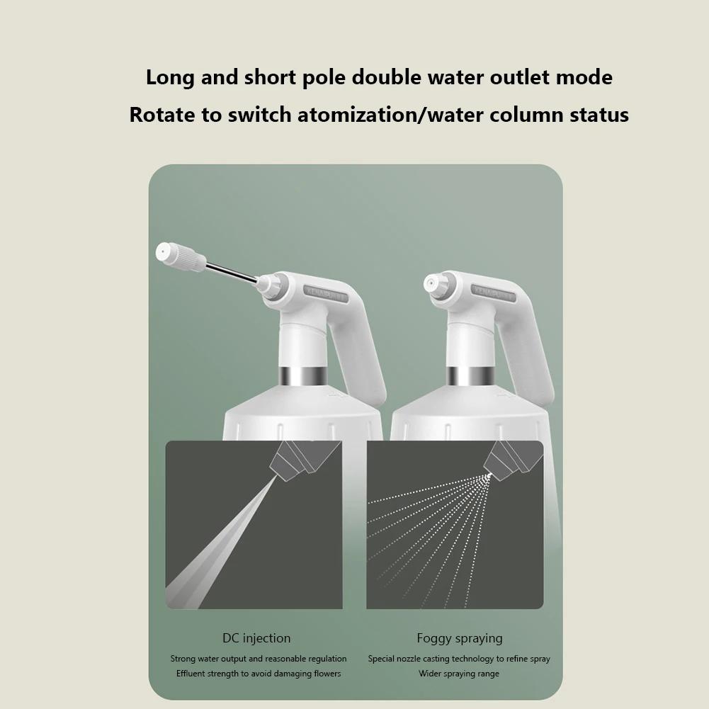 1.5/2/2.5L Electric Sprayer Plant Mist Spray Bottle Automatic Garden Watering Can Sanitizer Water Sprayer Car Washer Garden Tool