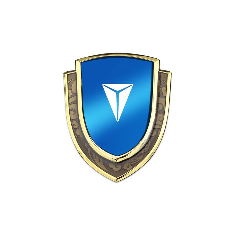 

Car Metal Sticker Custom Shield Emblem Badge Decal Aluminum 3D Side Rear Trunk Fender accsesories for Deepal S05 S07 S09 L06 G31
