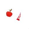 Ceramic Figurine Fruit Sculpture And Resin Flame Desktop Ornament for Home Decoration Cafe