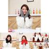 Elegant Lovely Women Winter Knit Thicker Faux Cashmere Warm Fingerless Gloves