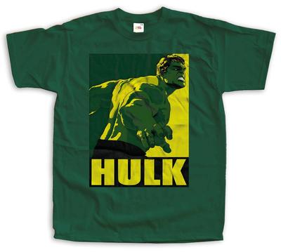 Hulk Comic Superhelden Vintage T-shirt Unisex maten S-5XL 100% katoen