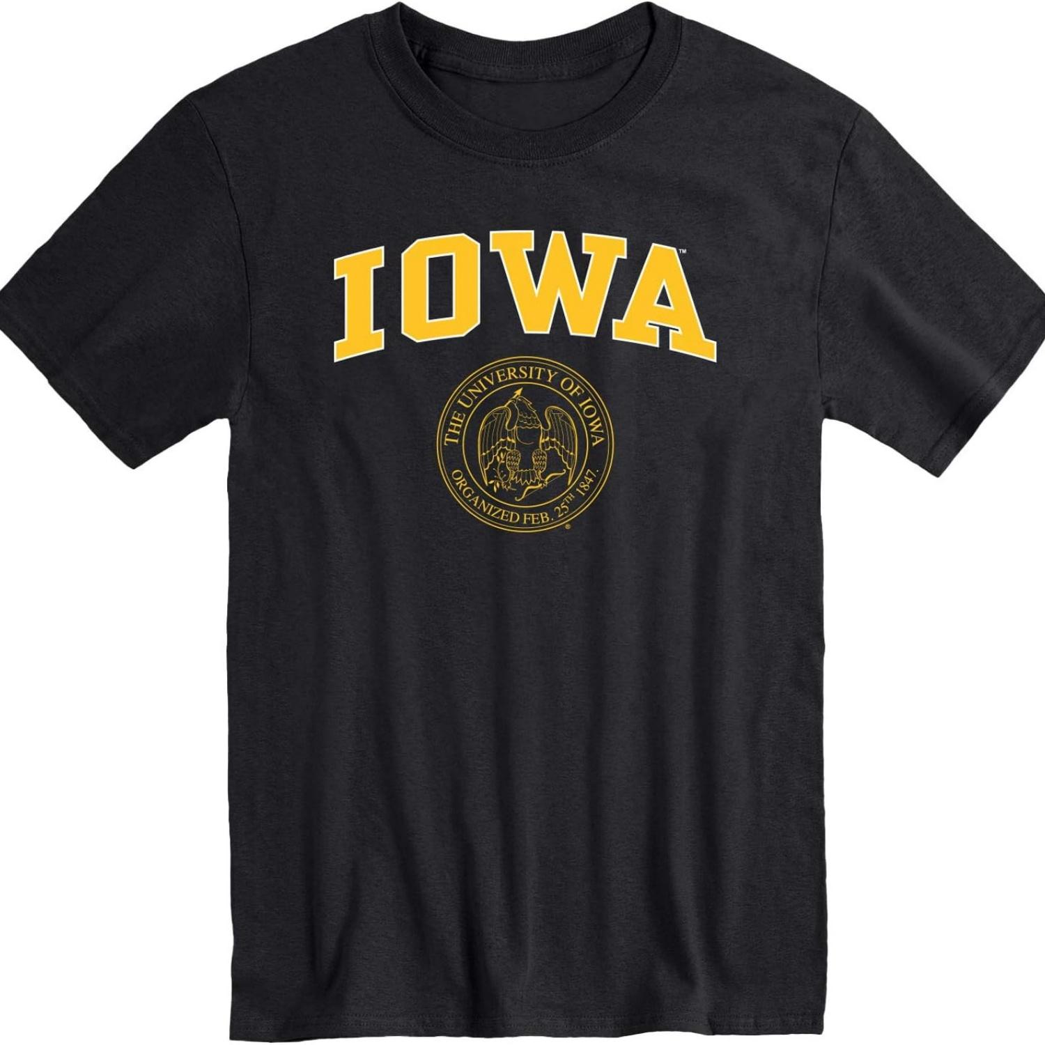 

Футболка с коротким рукавом Barnesmith, унисекс, с логотипом Heritage, колледжи NCAA XXXXXL чёрный