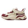 Li Ning Kids Sports Lifestyle Series Comfortable Soft Versatile Trendy Simple Low-Top Casual Shoes Kids Casual Shoes Light-Red YKNV006-3