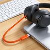 Travel Braided USB C Male To 3.5mm Female Headphone Adapter Cord Line Supports Quality Sound Transmission