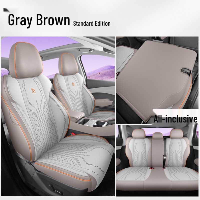 BYD Yuan Plus Smart Driving Car Seat Covers, 25 Models, Full Coverage, Leather, Breathable, All-Season Cushions. Yuan PLUS Exclusive Five-seater