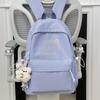 Schoolbag backpack ins light and cute backpack large capacity high school student versatile student simple high value college style