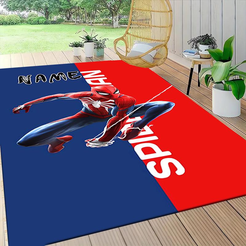 Custom Name Baby Yoda Lightsaber Adventure Carpet Rug Customizable Soft Washable Anti-Slip Home Living Room Sofa Mats Personalized Rug. 0909137