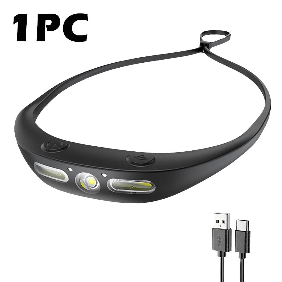 

COB Strong Light Headlight LED Night Fishing Running Headlight Charging Headlight Outdoor Camping Night Riding Headlight