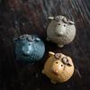 Chinese Yixing Purple Clay Tea Pet Lucky Sheep Statue Tea Figurine Ornaments Handmade Sculpture Crafts Home Tea Set Decoration