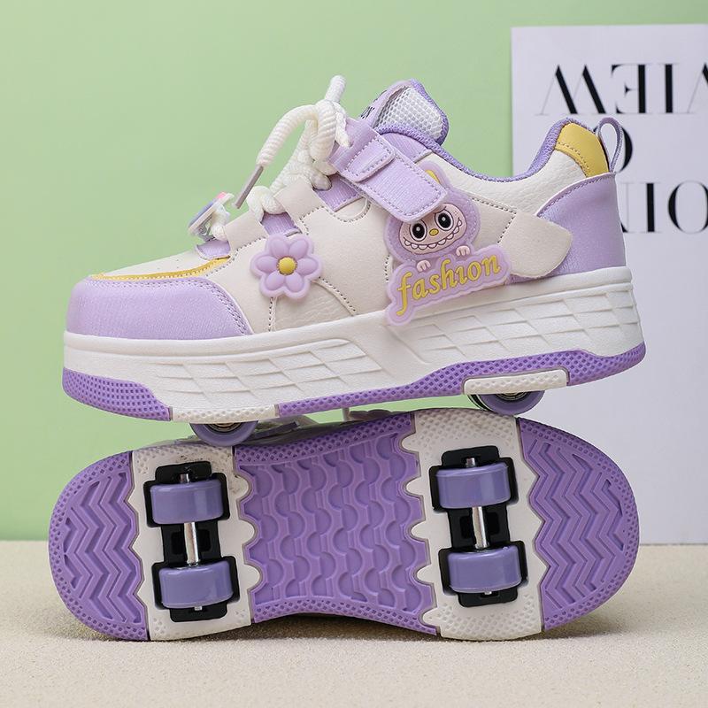 Runaway Shoes Girls Children`S Pulley Sneakers