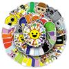 50 Sheets Rhythm Box DIY Cartoon Stickers – Fun & Creative Personality Decor for Diaries