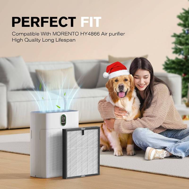 Air Purifier Filter For Morento Hy4866 And Yiou M1 With Hepa Tech For Clean Indoor Air