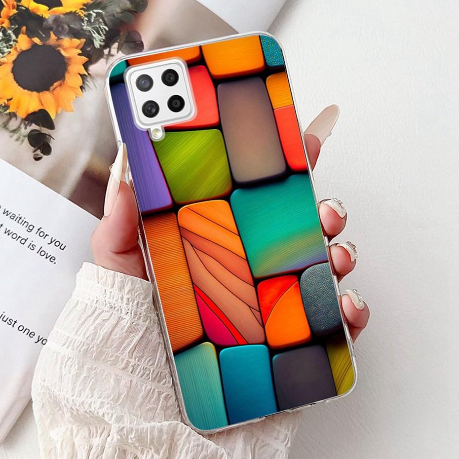 New Fashion Painting Case For Samsung Galaxy A22 A225F A226B Soft Silicone TPU Phone Cases For Samsung A22 4G 5G Cover Bumpers
