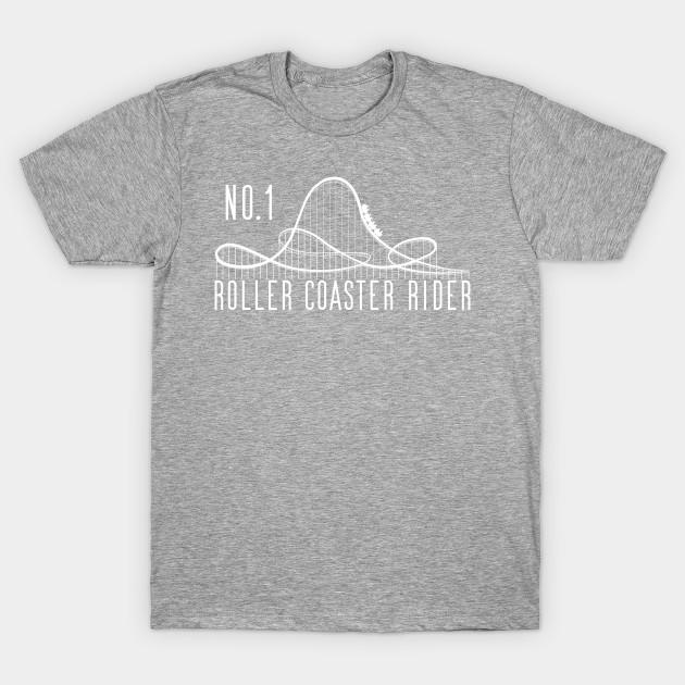 Unisex Fashion TShirt Number 1 Roller Coaster Rider Roller Coaster Print TShirt Plus Size S-5XL T-Shirt 100%Cotton Tops O Neck Short Sleeve Tees