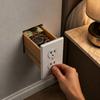 Recessed Design Recessed Hidden Storage Cabinet Embedded Secret Safe Cabinet  Home Decoration