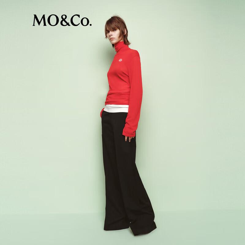 MO&Co. GAUCHERE Kollaboration Leichter Rollkragenpullover