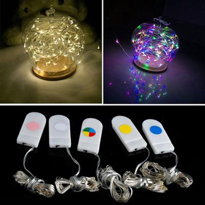 6 pēdu 20 LED ar baterijām darbināma stīgu lampa ballītes festivāla dekoru mini gaisma