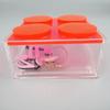 Multi-layer Stacked Square Storage Box Crystal Clear Epoxy Resin Mold Silicone Mirror Jewelry Box DIY Material Packaging