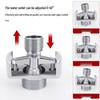 Leiershidan Adjustable Universal Shower Connector