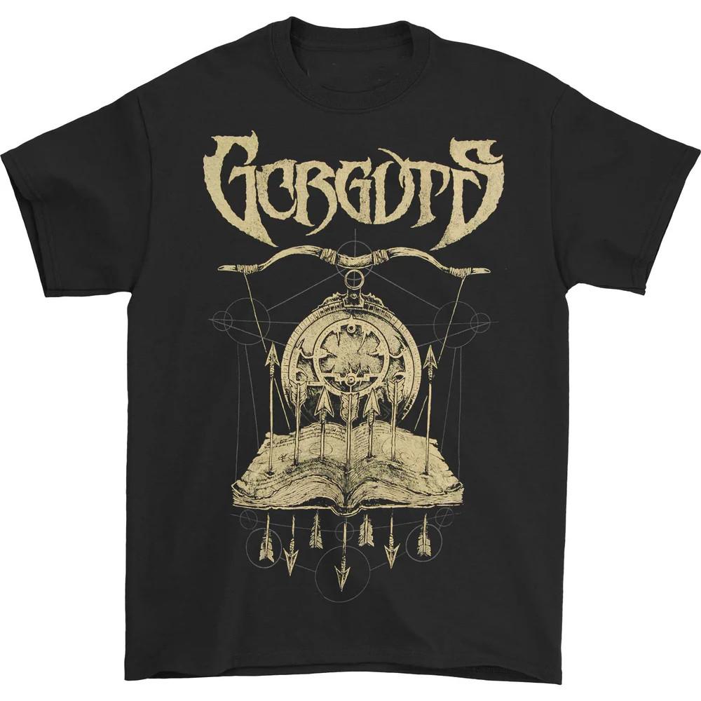 Book And Arrows Gorguts Band T Shirt Black Unisex S-5XL EM1468 S