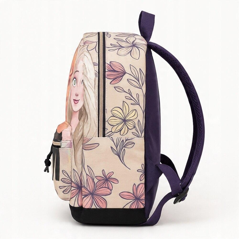 Nerd Hunters Kingdom of Ice 2 Backpack, Ergonomic Laptop Backpack with Accessories, Polyester, Multi-Compartment, Multicolor