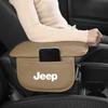 1 Stück Leder Auto Mittelkonsole Auto Armlehnenkissen mit Stauraum Autostyling Für Jeep Renegade Wrangler Grand Cherokee Compass Patriot Commander Willys