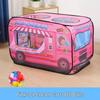 Kids' Indoor Car Tent Playhouse - Foldable Baby Pool & Play Space