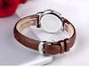 Unisex Waterproof Cowhide Strap Watch with Dual Calendar for Teens and Adults