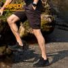 Jeep Men's Quick-Dry Outdoor Cargo Shorts