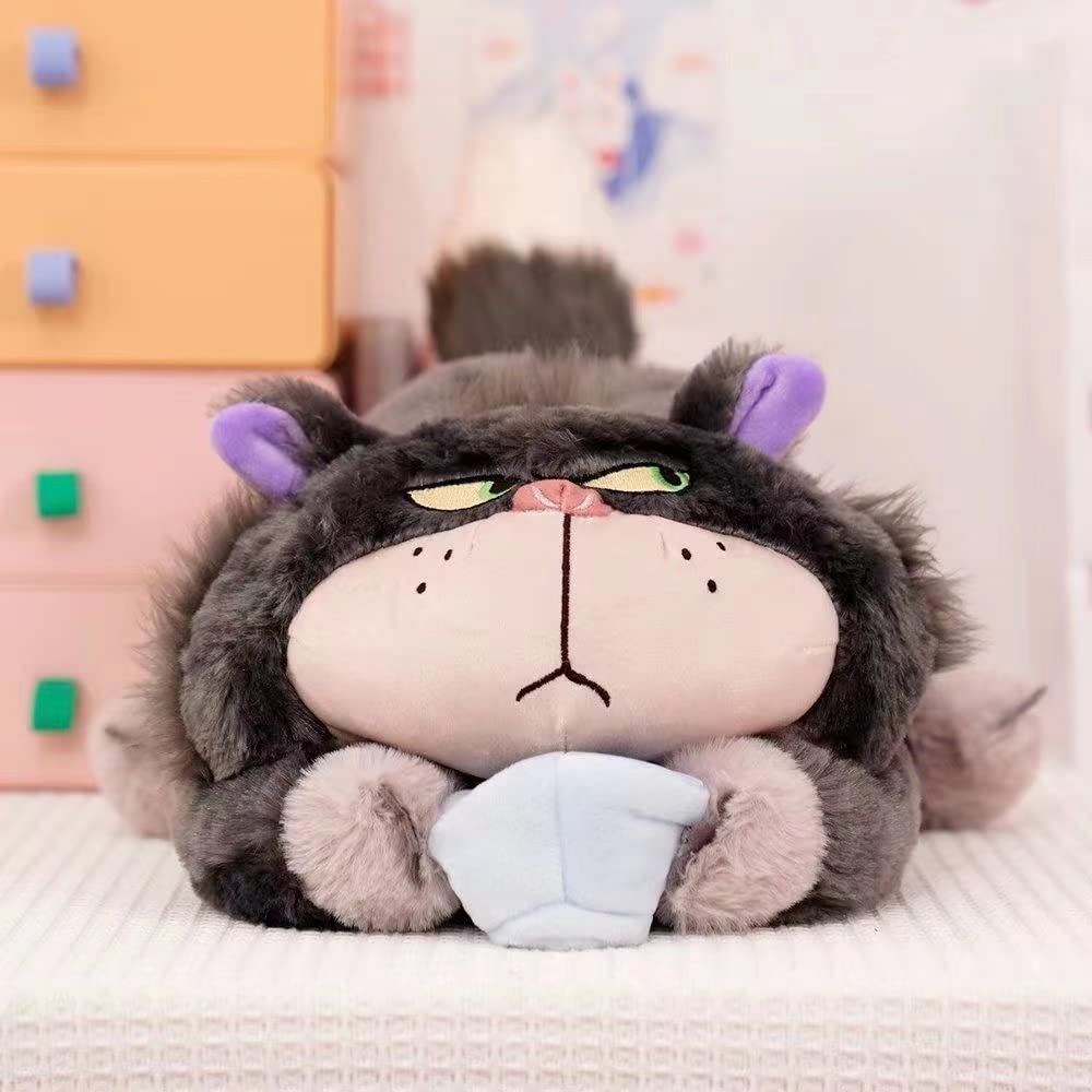 Cinderella and Lucifer Plush Tissue Box and Tissue Cover by Moiiss, a Cute Car Interior Gift (Cinderella and Lucifer)