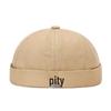 Brättlös melonkeps: Retro Broderad Unisex Street Fashion Hatt