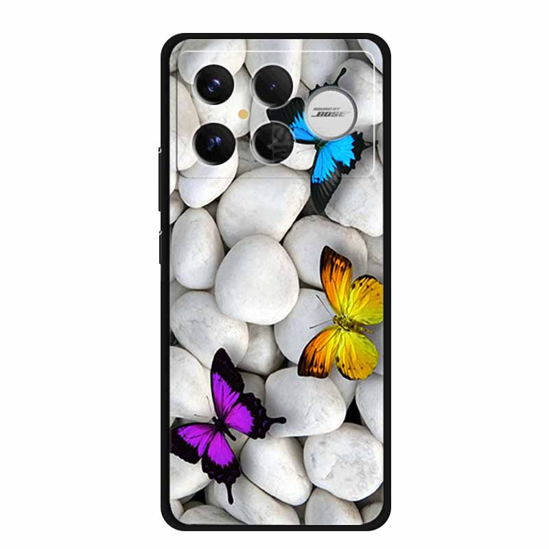 For Redmi K90 Pro Max Case Flowers Soft Silicone TPU Phone Cases for Xiaomi RedmiK90 Pro Max Shockproof Animals Protective Cover