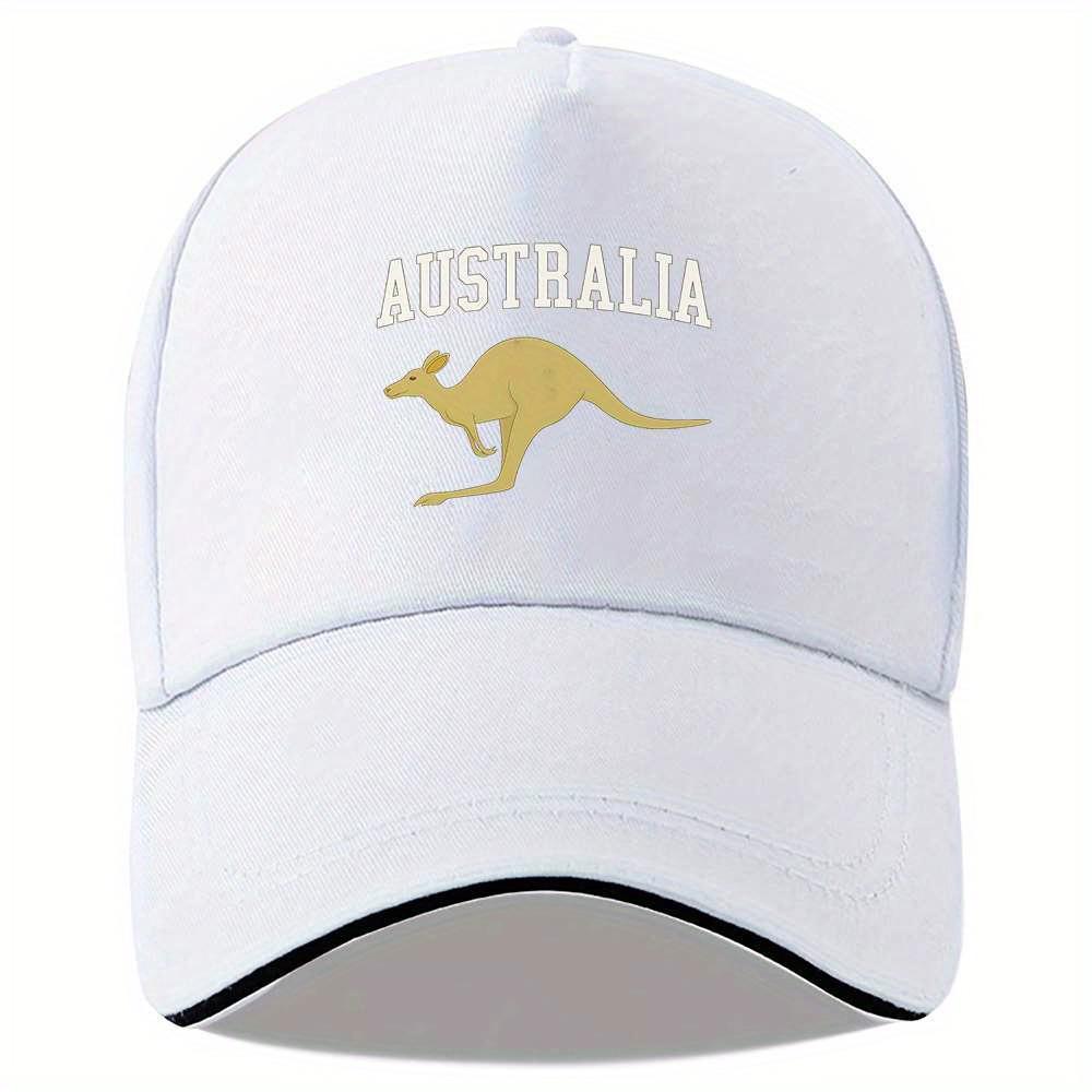 Klokan Austrálie Baseballová čepice Polyester Lehká Prodyšná Sport Outdoor Unisex Pokrývka hlavy pro dospělé