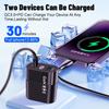 VAORLO GaN 65W Super Charger QC3.0 USB Fast Charging PD Quickly Charge For EU US Plug Quality Wall Charger