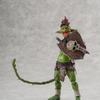 Hopdo Toys Goblin Mohawk Hairstyle Action Figure 1/12 Scale Fully Articulated Collectible Fantasy Creature 14Cm Toy Hobby Gifts
